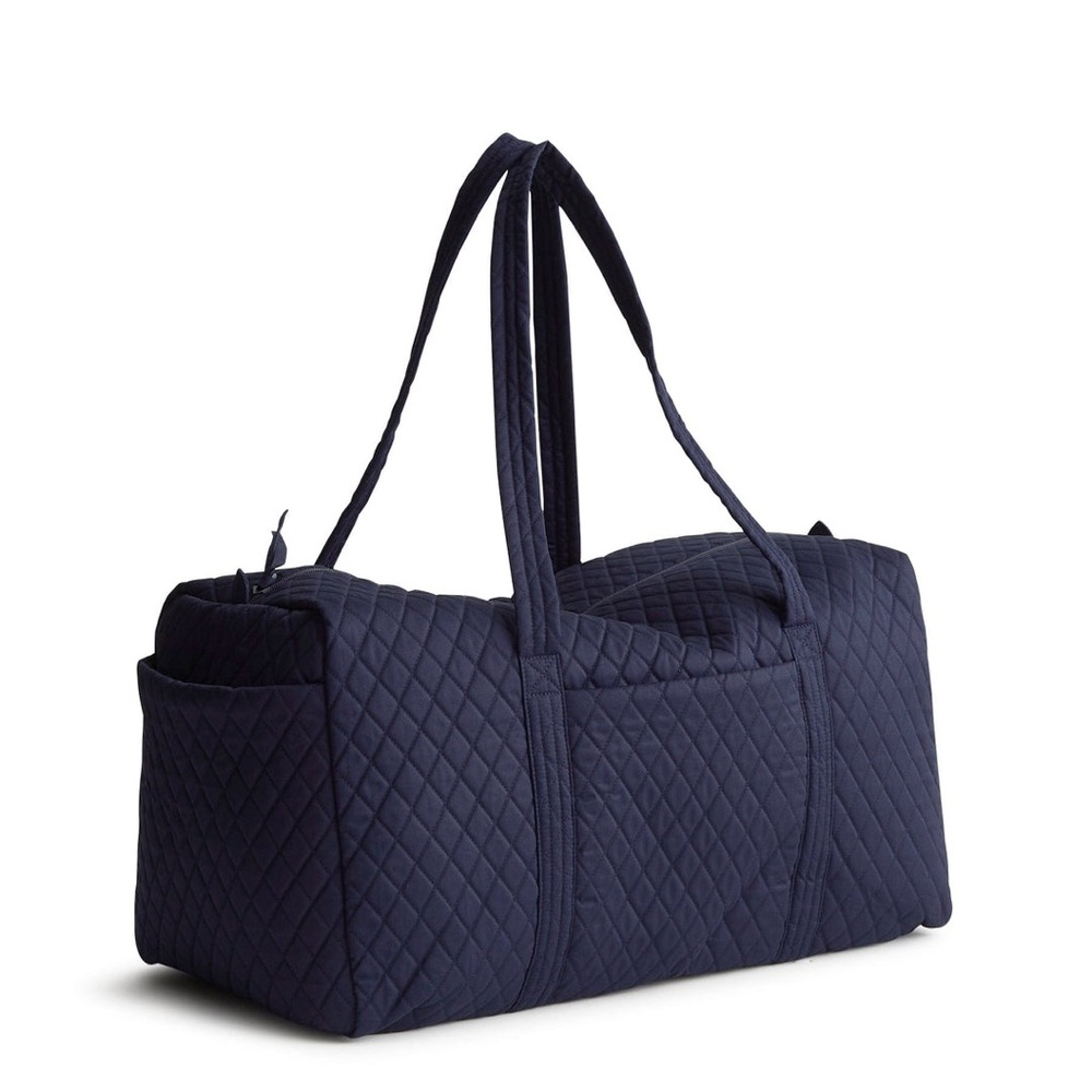 Vera Bradley Navy Quilted Travel Bag